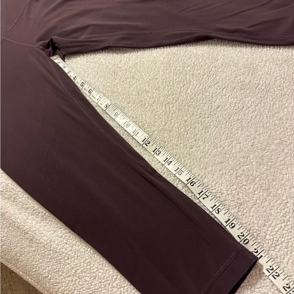 Lululemon Align Crop Leggings Deep Phantom Purple